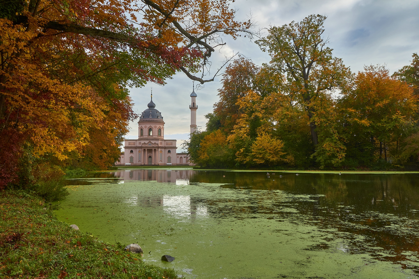 Schlossgartenmoscheenblick