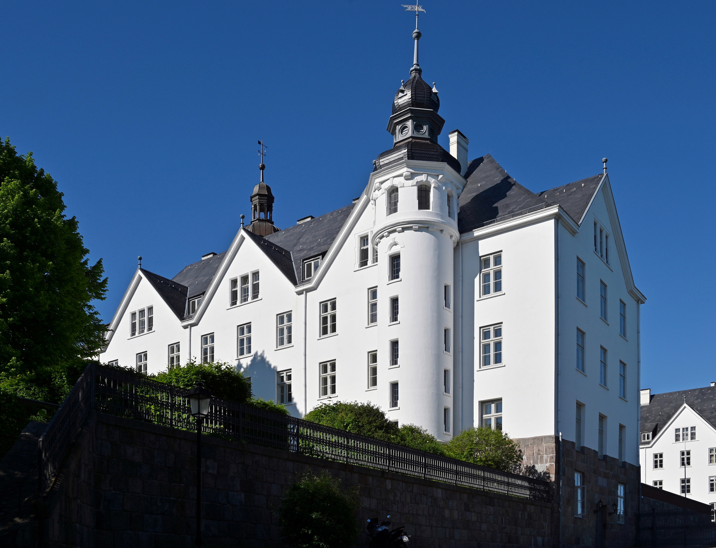 Schlossgebiet Plön in der Holsteinischen Schweiz