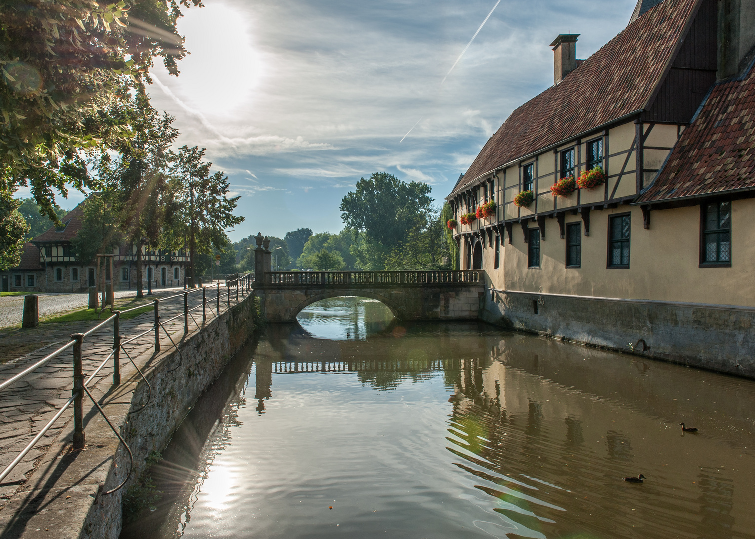 Schloßgraben Burg Steinfurt