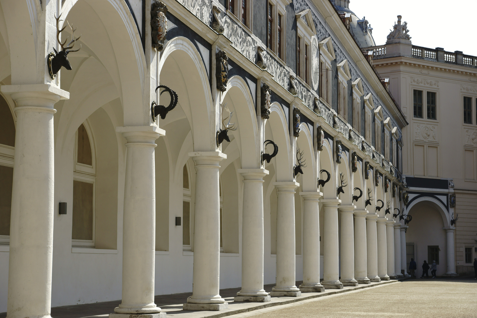 Schloßhof Dresden