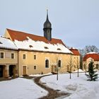 Schlosshof im Winter