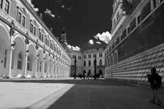 Schlosshof in Dresden