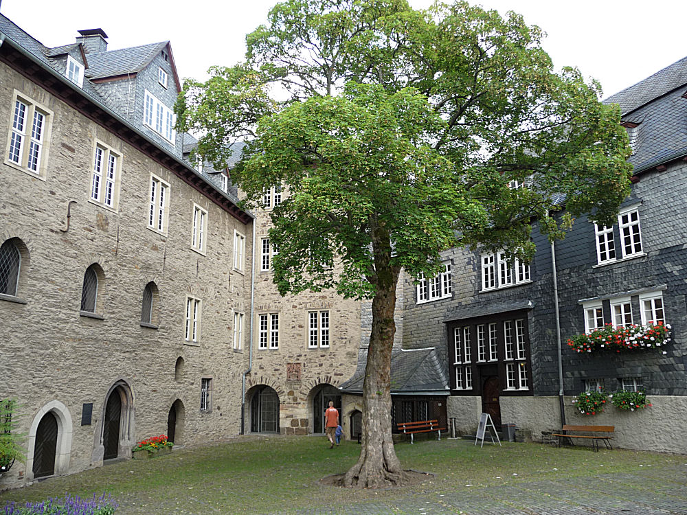 Schlosshof in Siegen