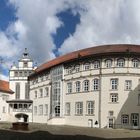 Schlosshof Pano  - Sonne -