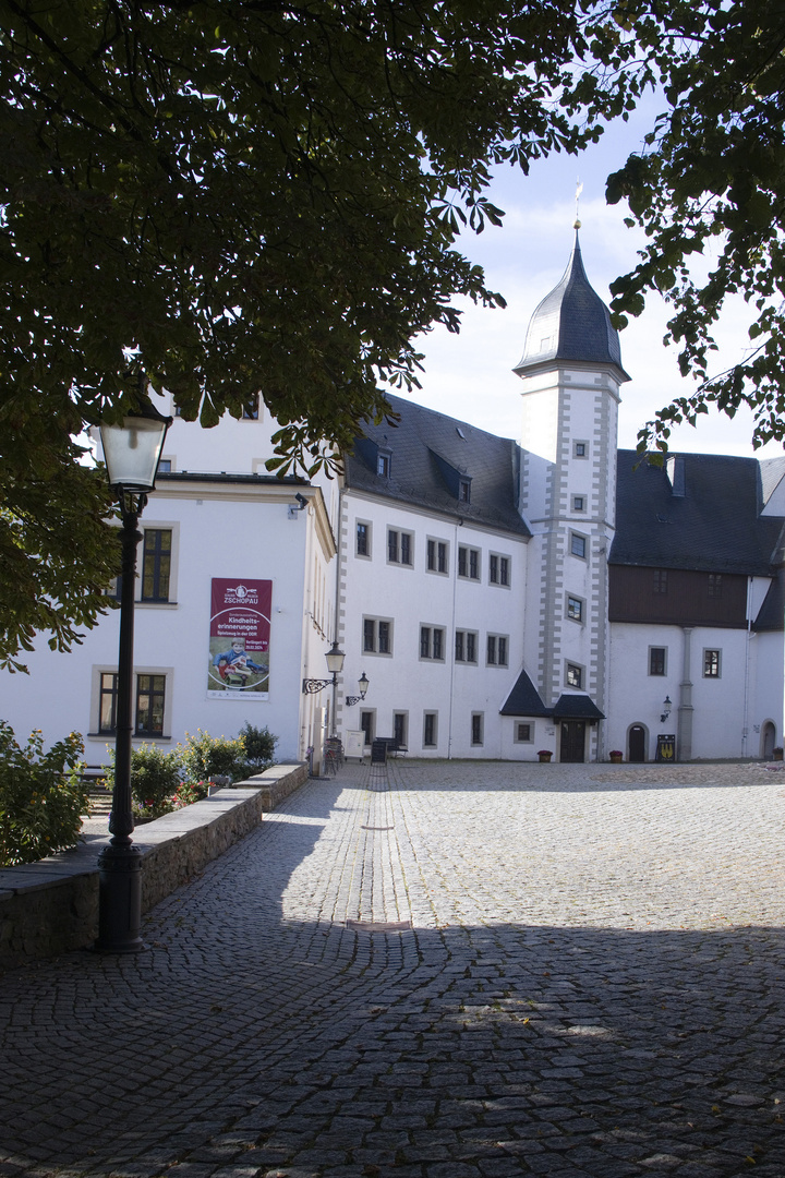 Schlosshof vom Schloss Wildeck