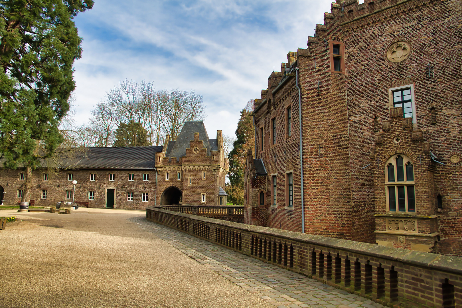 Schlosshof von Schloss Paffendorf