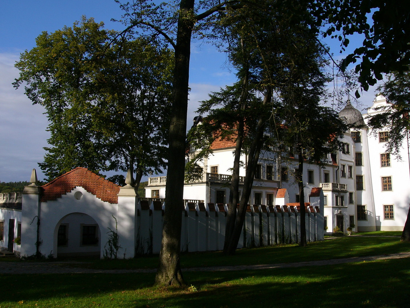 Schlosshotel Podewils in Krag / Hinterpommern