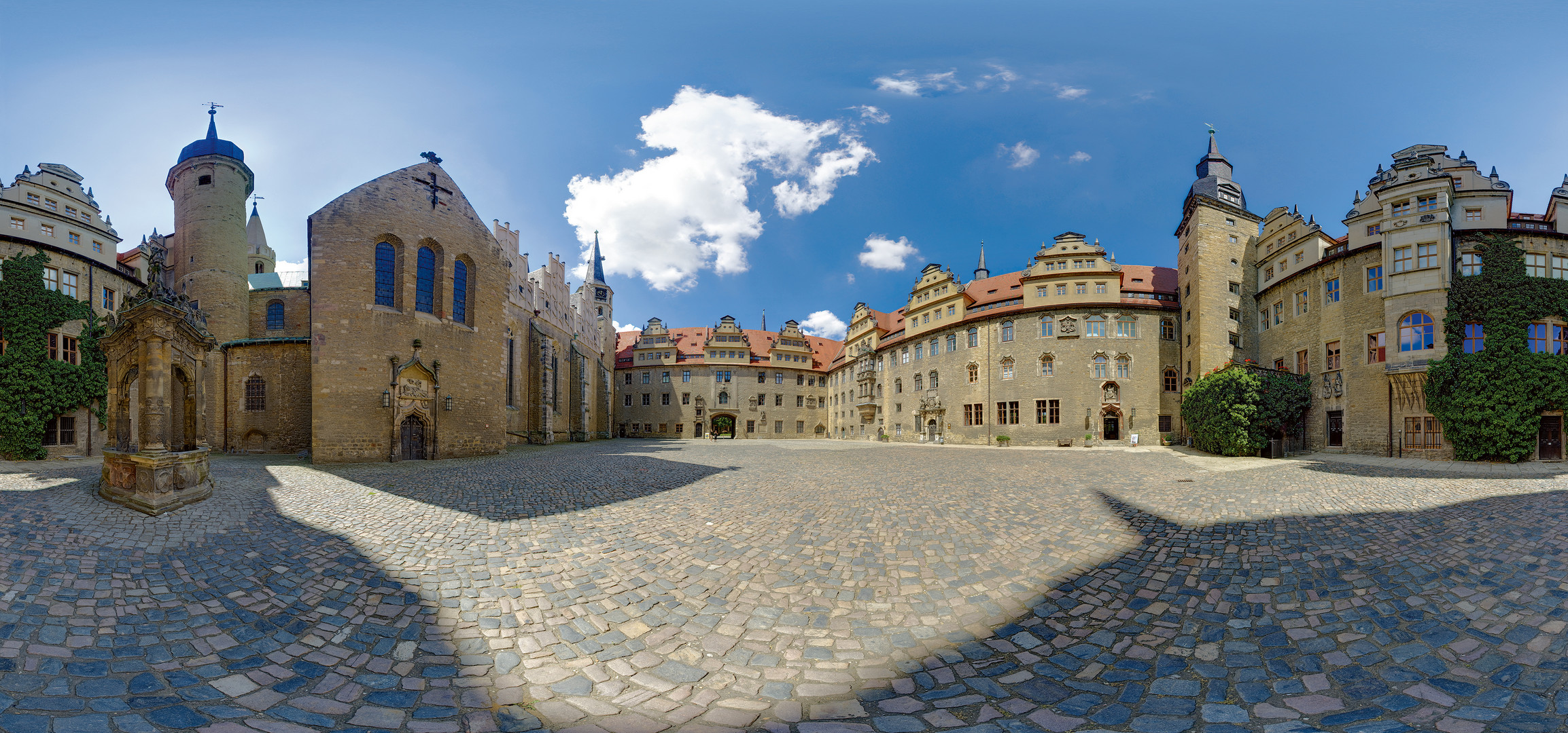 Schlossinnenhof Merseburg