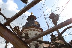 Schlosskirche aus dem Wandelgang gesehen