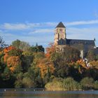 Schlosskirche Chemnitz im Herbst