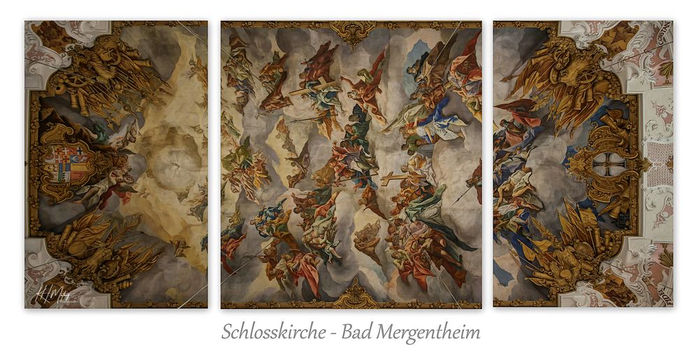 Schlosskirche im Deutschordenschloss - Bad Mergentheim " Gott zu Gefallen... "