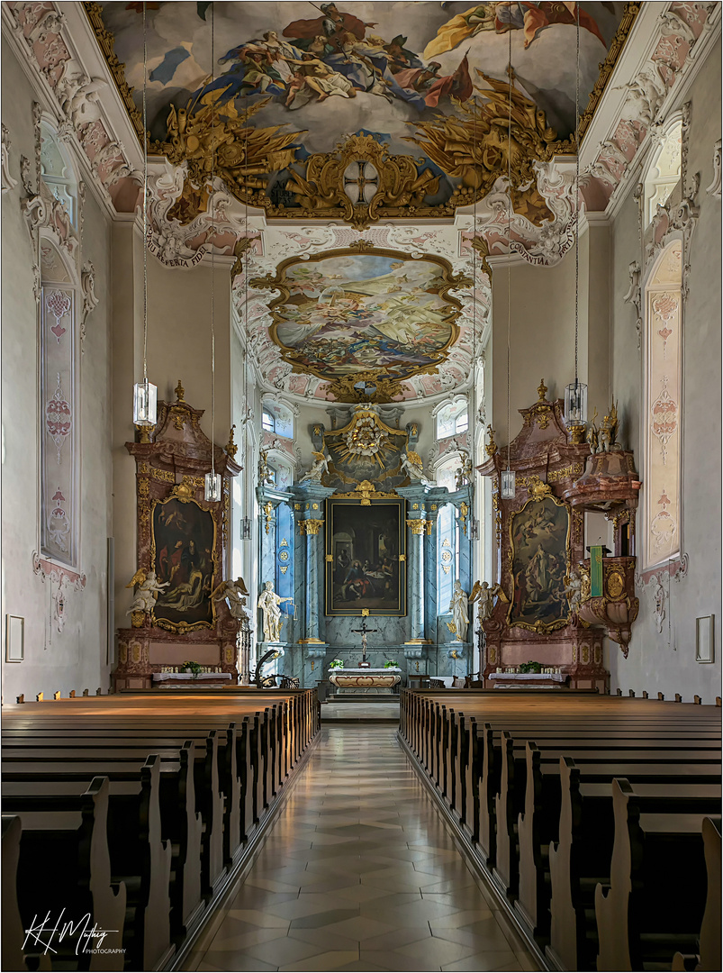 Schlosskirche im Deutschordenschloss - Bad Mergentheim " Gott zu Gefallen... "