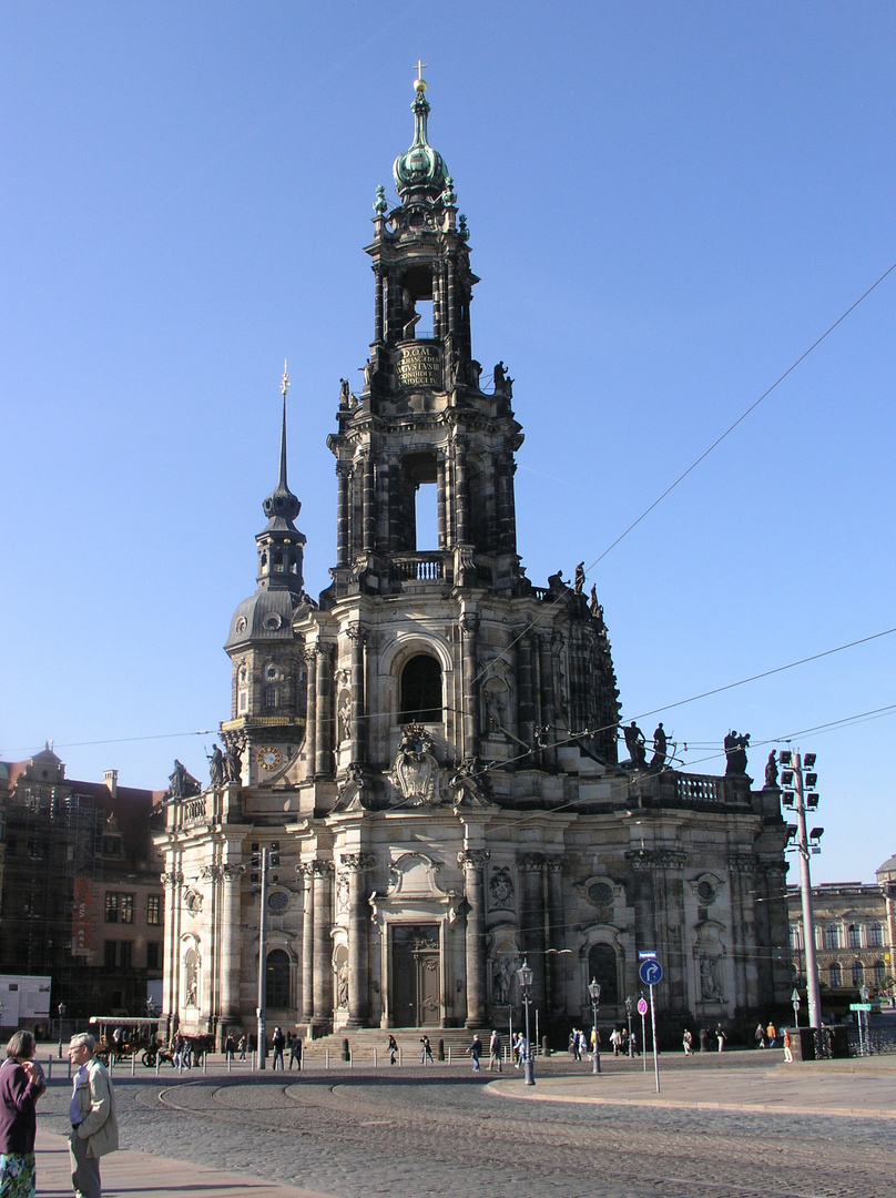 Schlosskirche in Dresden