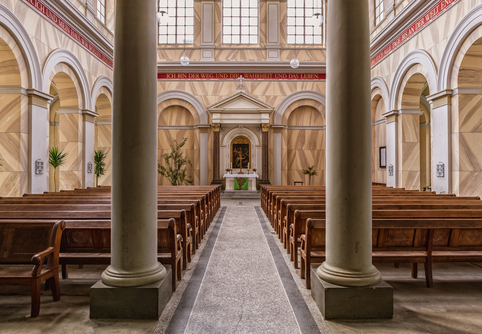 Schlosskirche in Putbus auf Rügen