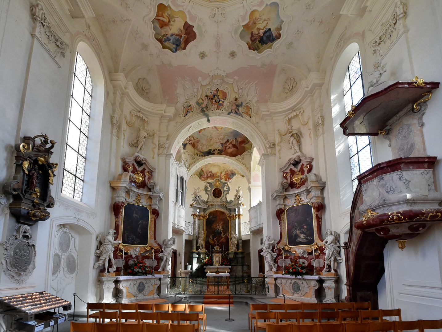 Schlosskirche St. Marien Innenraum