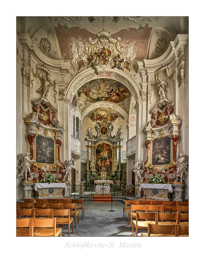 Schlosskirche St. Marien - Mainau " Gott zu Gefallen..."