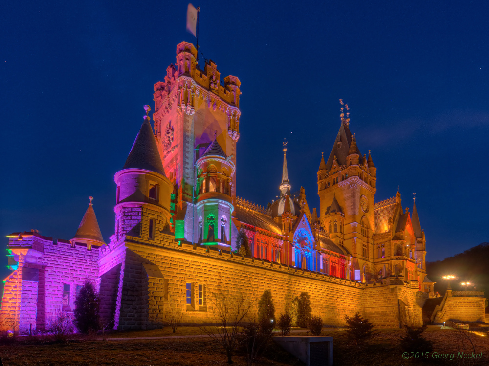 Schlossleuchten Drachenburg 1