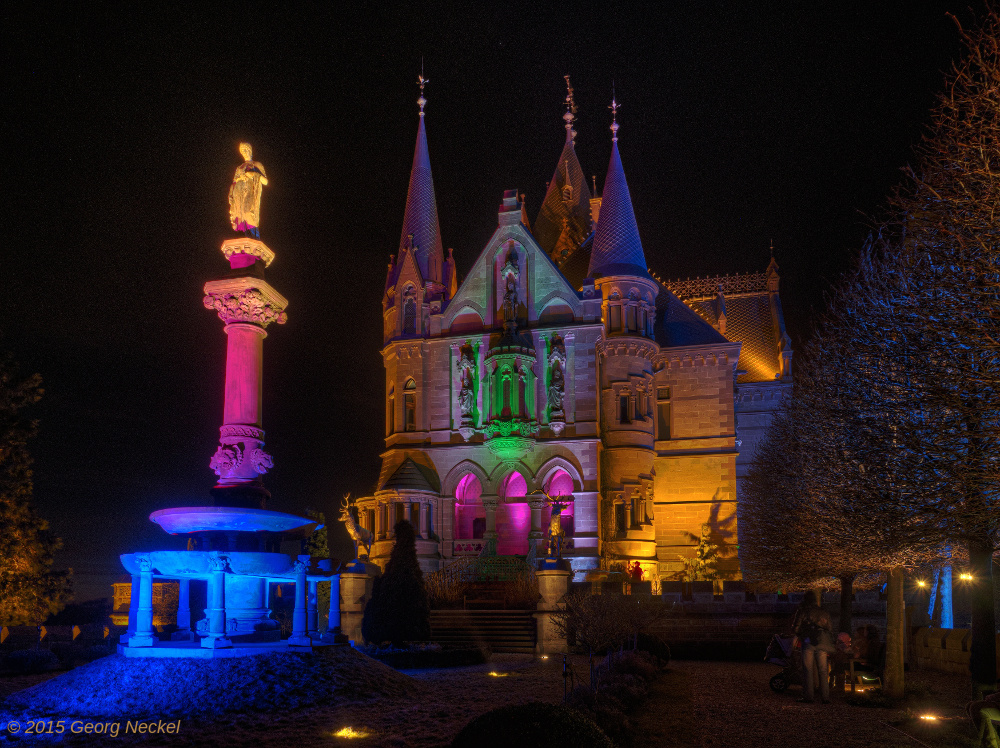 Schlossleuchten Drachenburg 3