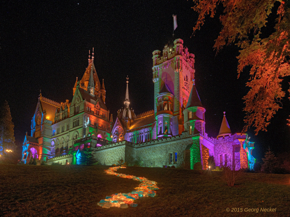 Schlossleuchten Drachenburg 5