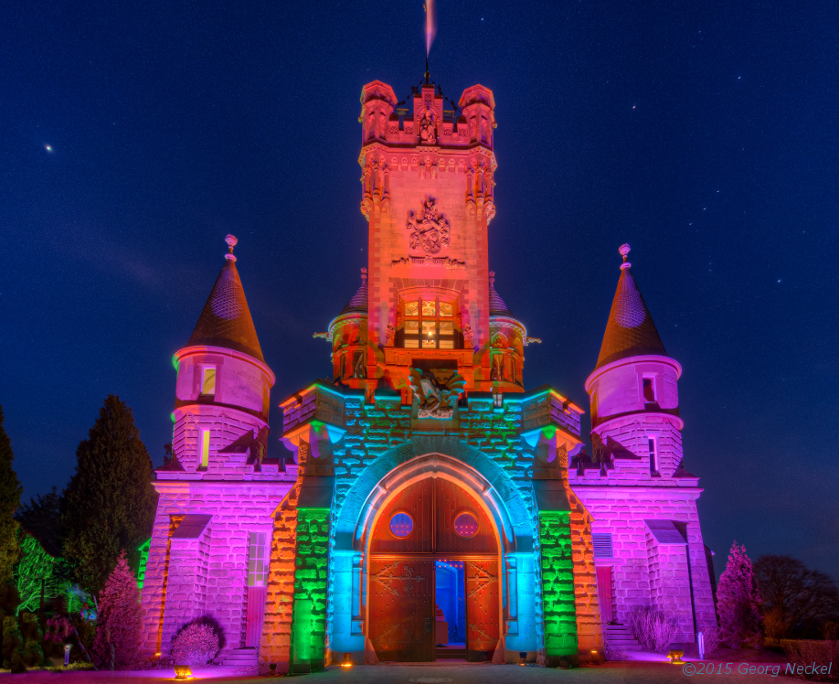 Schlossleuchten Drachenburg 6