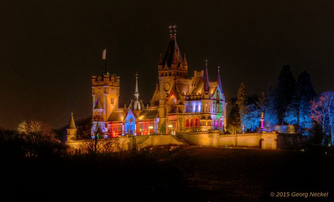 Schlossleuchten Drachenburg 7