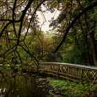 Schlosspark Agathenburg - Holzbrücke