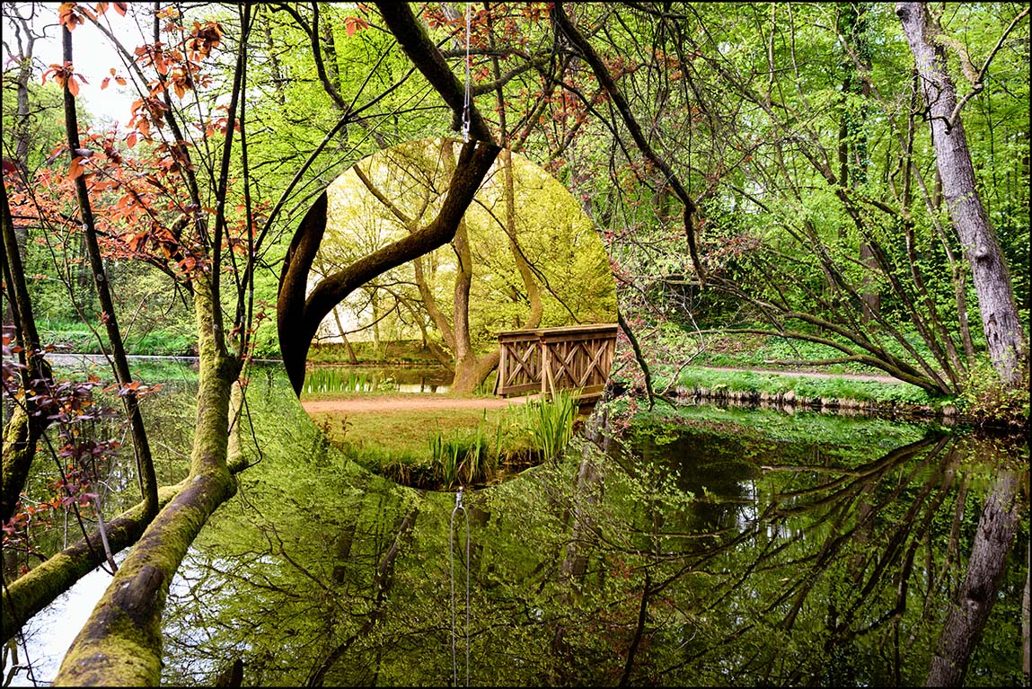 Schlosspark Agathenburg im Spiegel #1