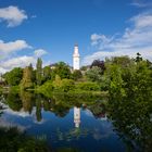 Schlosspark Bad Homburg mit Weissem Turm