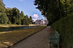 Schloßpark Benrath Düsseldorf 36 Grad im Schatten