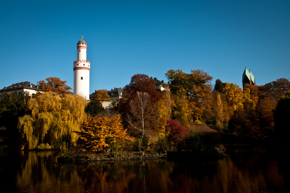 Schlosspark im Herbst 1