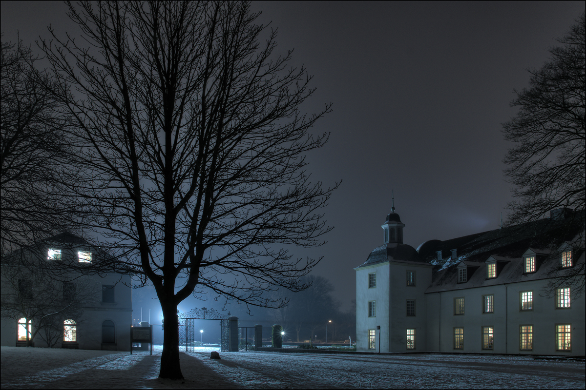 Schlosspark im Winter