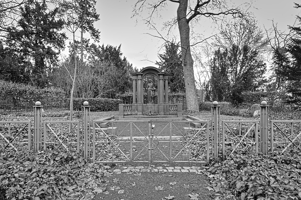 Schlosspark Kirchheimbolanden im Winter