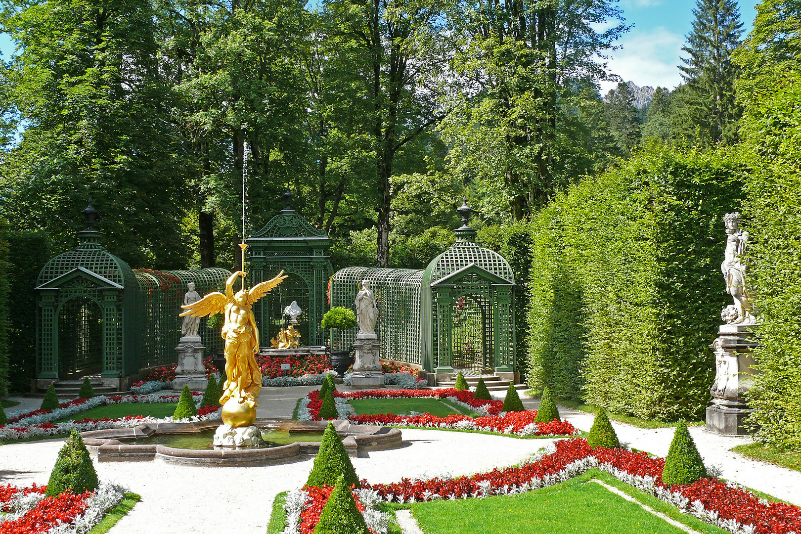 Schlosspark Linderhof (Oberbayern) 1