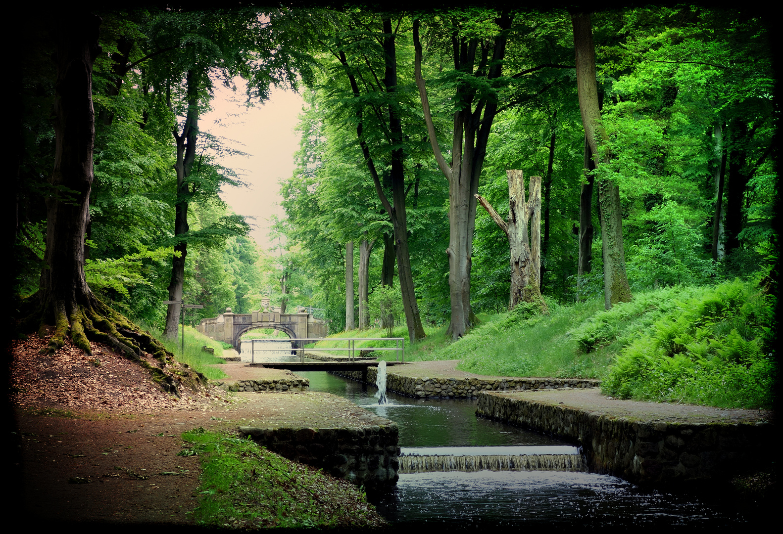 Schlosspark Ludwigslust Mecklenburg-Vorpommern 