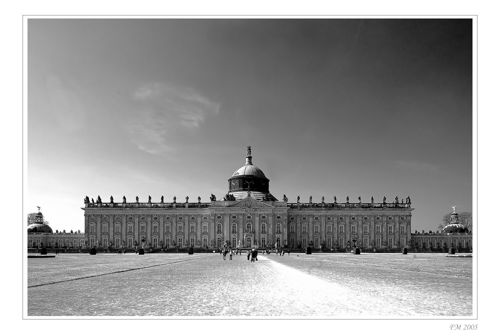 Schlosspark Sanssouci s/w II