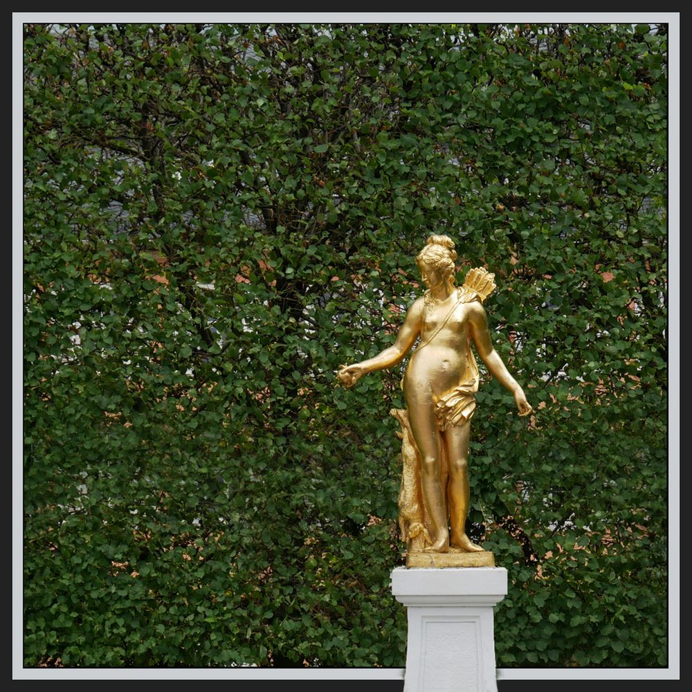 Schlosspark Schwetzingen Statue IV