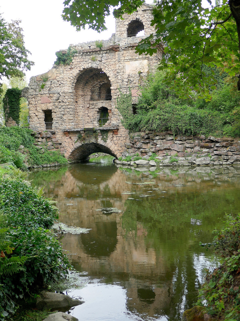 Schlosspark Schwetzingen(4):Wasserkastell