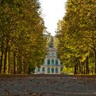 Schlosspark Wilhelmstal, der Herbst kommt.