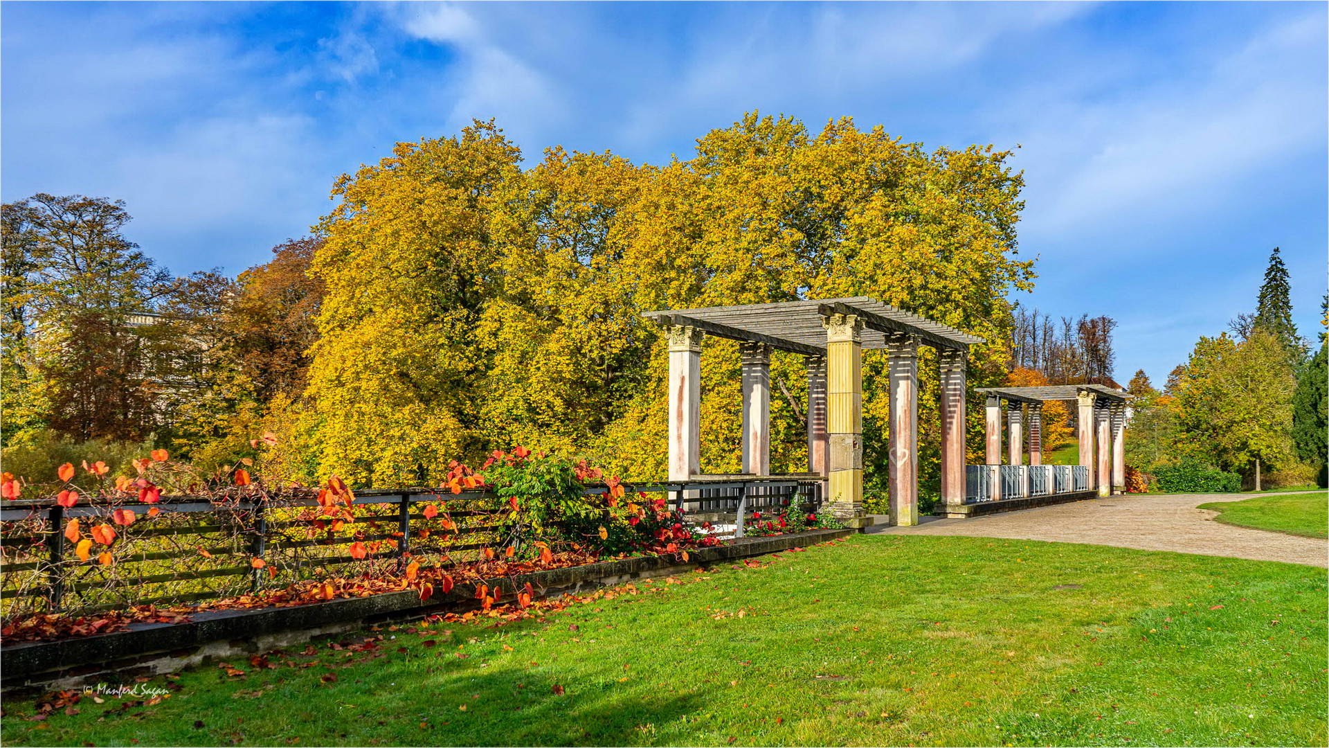 Schlosspark zu Putbus... 