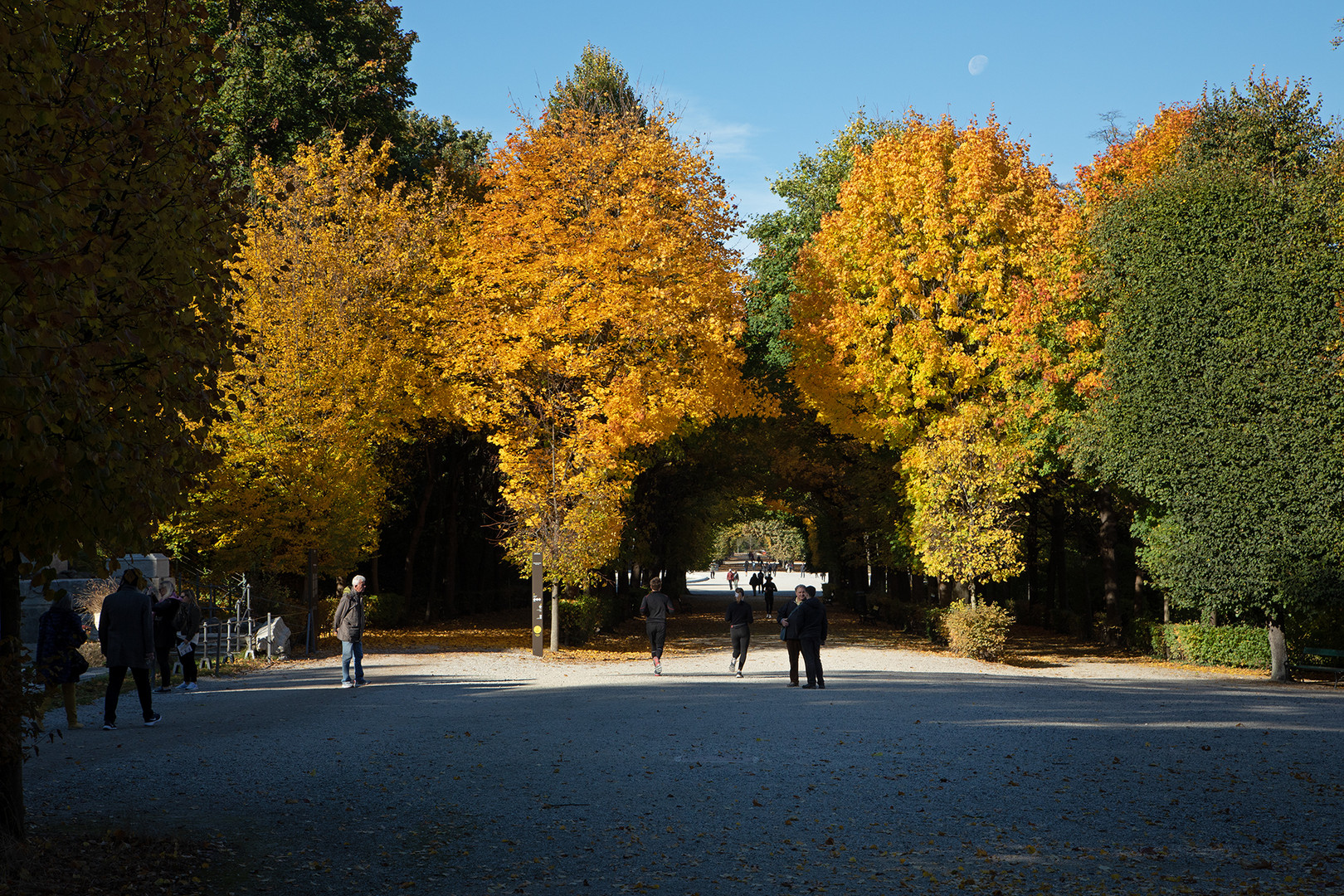 Schlossparkbesucher