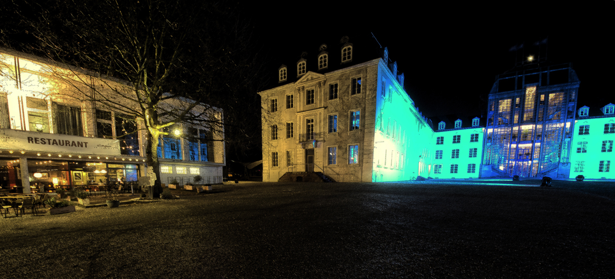 Schlossplatz - abends - 2