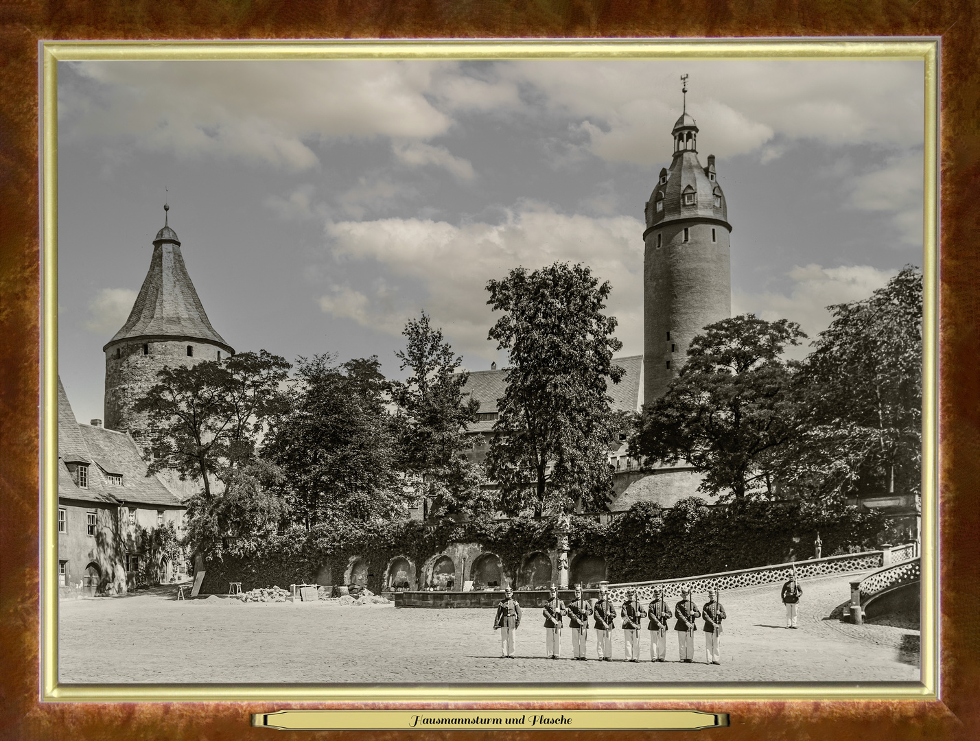 Schlossplatz in Altenburg