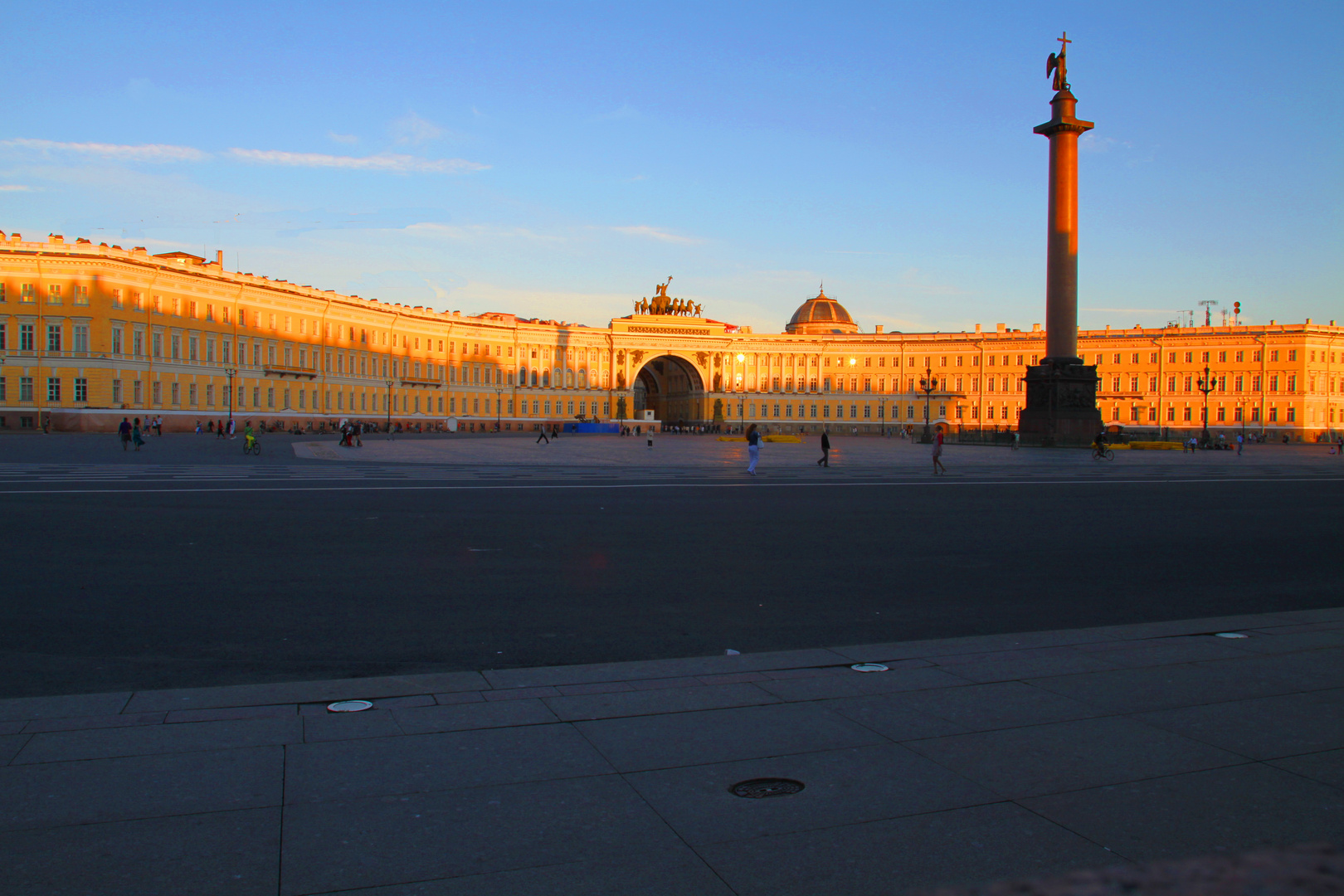 Schlossplatz in St. Petersburg