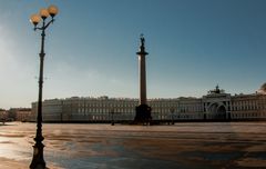 Schlossplatz in St.Petersburg