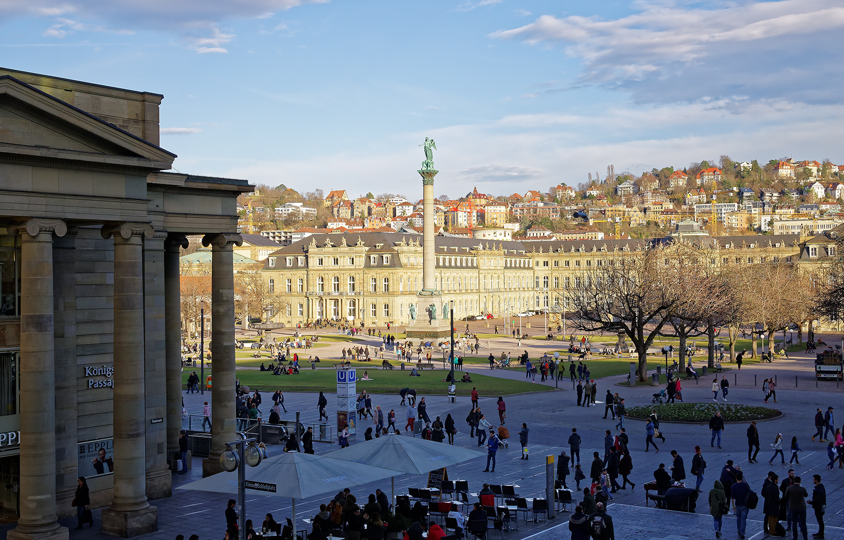 Schloßplatz in Stuttgart