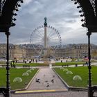 Schlossplatz in Stuttgart zum Weihnachtsmarkt