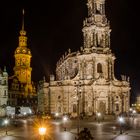 Schlossplatz mit Katholischer Hofkirche