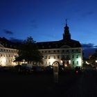 Schloßplatz Saarbrücken bei Nacht