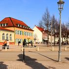 Schlossplatz Schwetzingen im Februar 2024