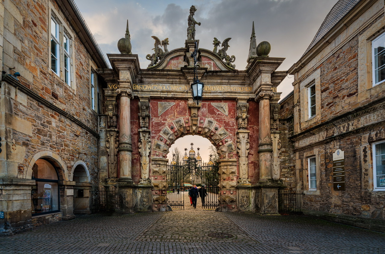 Schlossportal oder Schlosstor Bückeburg 